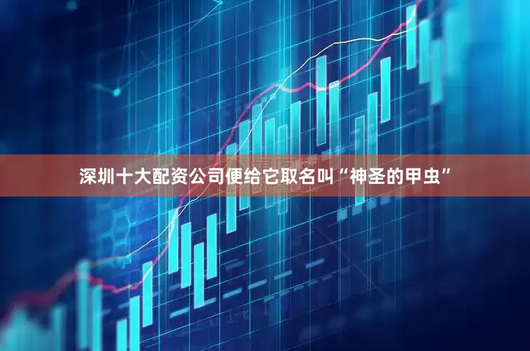 深圳十大配资公司便给它取名叫“神圣的甲虫”
